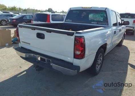 2006 Chevrolet Silverado 1500 Ls z USA, uszkodzony, nr VIN 2GCEC13V761255929